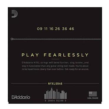 gitara simi: №: 10329 Məhsulun adı: Simlər D'addario, NYXL 09-46 Elektro, Dəst — 2