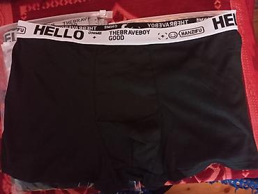 kisi alt geyimleri instagram: Tuman, Yeni, 4XL, rəng - Qara — 3