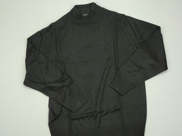 czarny elegancki sweterek: M, stan - Dobry