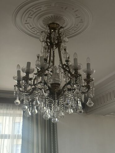 cilcıraq: Çılçıraq, 10 və daha çox lampa, Metal