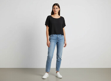 stradivarius top bez ramiączek: Stradivarius, Жіноча блуза, розмір S