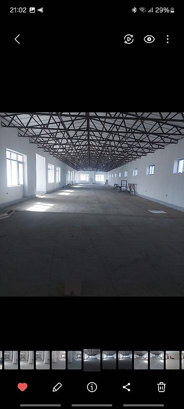 hasa: Anbar sahəsi icarəyə verilir. Xüsusiyyətlər: - Geniş giriş qapıları — 4