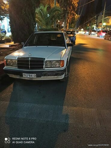 Οχήματα: Mercedes-Benz 190: 1.8 l. | 1992 έ. Sedan