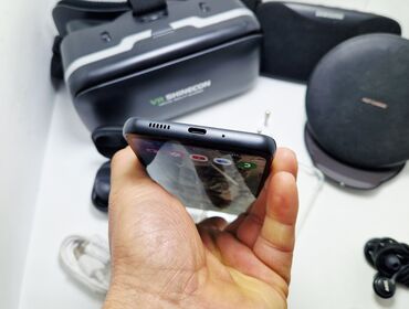 Samsung: Samsung Galaxy A33 5G, Б/у, 256 ГБ, цвет - Черный, 1 SIM, 2 SIM, eSIM — 4