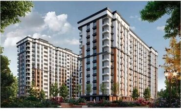 недостроенные дома в бишкеке: 2 бөлмө, 72 кв. м, Элитка, 8 кабат, ПСО (өзү оңдоп түзөтүп бүтүү үчүн)