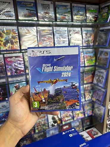 pes 21 disk: PS5 üçün Microsoft Flight Simulator 2024 oyun diski ✅Taksit kartları — 1