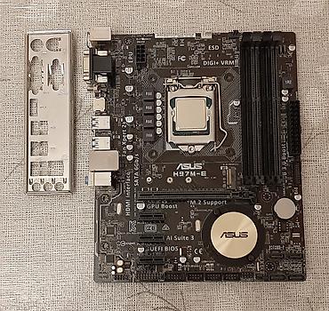 Комплектующие для ПК: Bundle satılır - 140 AZN Ana plata : Asus H97M-E CPU : Intel — 1