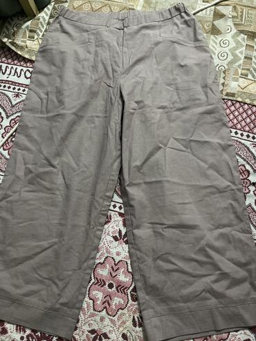 спартивный штаны: Джинсы и брюки, цвет - Коричневый, Б/у