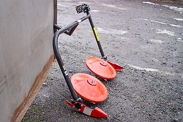 Другие косилки: Роторная косилка «Заря» (ОРИГИНАЛ) для мотоблоков со шкивом отбора — 5