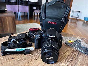 canon flash: Canon EOS 600D DSLR fotoaparat dəsti Xüsusiyyətlər: - 18 MP APS-C — 6