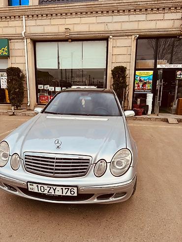 mercedes tap az: Mercedes-Benz E-Class Sedan (W211) – gümüşü rəng Texniki — 2