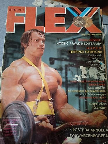 Časopisi: Časopis „Flex“ posvećen bodibildingu i fitnesu. Ovo izdanje sadrži — 3