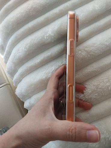 mikro it: Məhsul: iPhone üçün qoruyucu örtük (şəffaf çərçivəli, narıncı panel) — 2