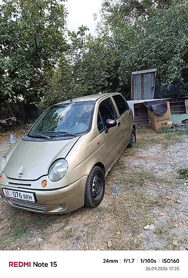 лобовое стекло опель вектра б: Daewoo Matiz: 2005 г., 0.8 л, Автомат, Бензин, Хэтчбэк — 4