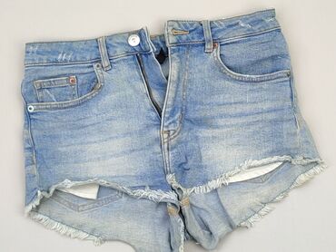 czarne spódnice krótkie: Shorts, H&M, M (EU 38), condition - Good
