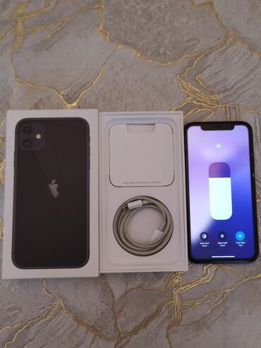 iphone 14 pro qiymeti bakida: IPhone 11, 64 GB, Qara, Face ID, Simsiz şarj, Zəmanət