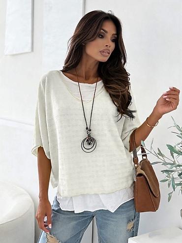 Bluze: 03. L. Bluza + ogrlica 2.600 dinara — 5