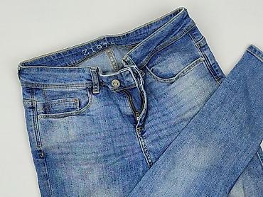 denim jeans: Zara, Jeansy damskie, rozmiar M — 1
