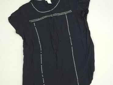 t shirty hm basic: H&M, T-shirt damski, rozmiar M