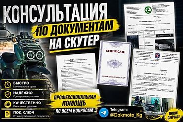 мотолер: Консультация по документам на скутер - Полное сопровождение по — 1