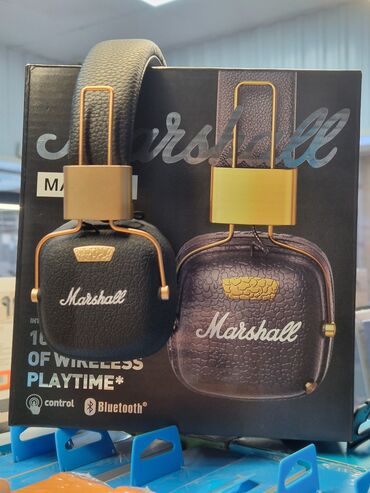Qulaqcıqlar: Marshall Major V (BT50) Bluetooth qulaqlıq - Dizayn: Marshall klassik