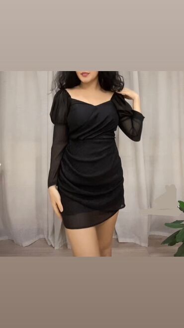 вечернее женское платье: Вечернее платье, Коктейльное, Короткая модель, S (EU 36), M (EU 38)