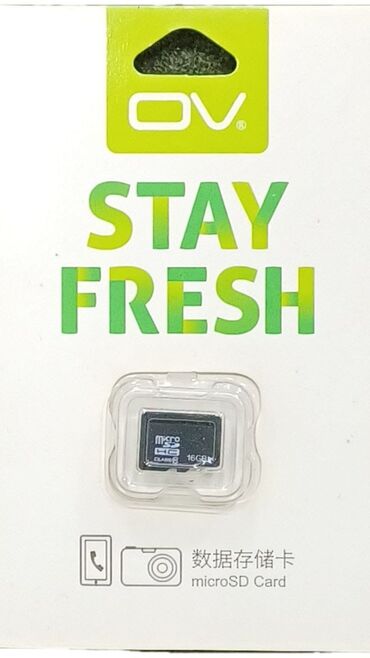 işlənmiş telefonlar kreditlə: Ov Stay Fresh Mikro kart 16gb