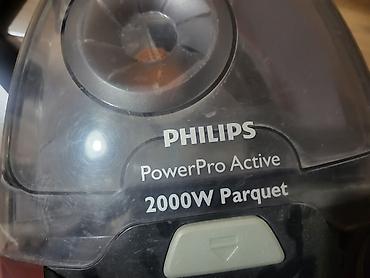 Tozsoranlar: Philips PowerPro Active 2000W Parquet tozsoran Xüsusiyyətlər: - Güc — 3