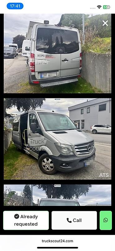 sprinter 315: Mercedes-Benz Спринтер: 2014 г., 2.2 л, Автомат, Дизель, Бус — 3