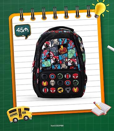 Məktəb çantaları: 🎒MƏKTƏBLİ ÇANTALARI 1. Minimalist Müasir Çanta (Kod: 048567) ❌İlkin — 24