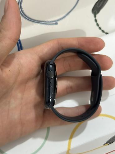 Apple Watch: Apple Watch Series 7, 45 мм, 32 GB (чёрный) Часы в хорошем состоянии — 3