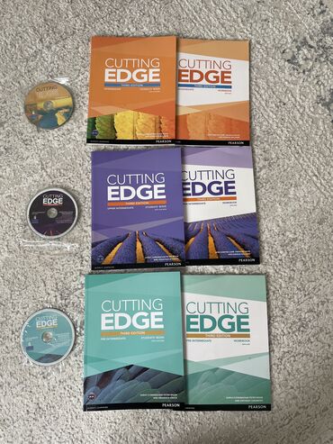 диски 1: Продаю оригинальные учебники по английскому языку Cutting edge