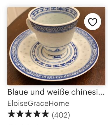 Kuhinjski setovi: Soljice nove jing dezen pirincani porcelan iz 60,70ih godina — 6