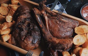 Готовые блюда, кулинария: Козу Гриль Таш Кордо Жаа бойроко заказ алабыз бишкек шаары жеткирип — 13