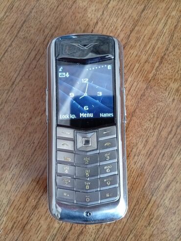 teknotel telefon: Vertu Constellation, rəng - Qəhvəyi, Düyməli
