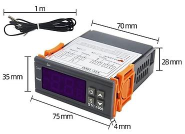 датчик коленвала: Kateqoriya: Sensorlar > Temperatur - Rütubət Məhsul: STC-1000 220V — 3