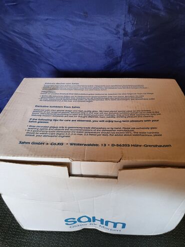 Čaše: Case nove,vintaz Kaiser za pivo. Case komada 6 u ceni — 13