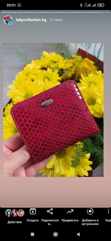 Классические сумки: Женские компактные кошельки — 3