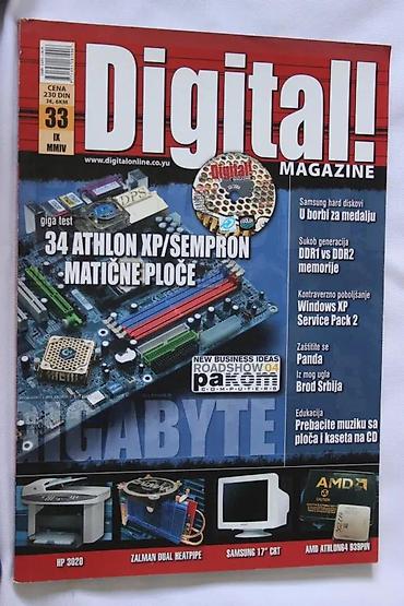 cacanke oglasi: ČASOPIS DIGITAL! MAGAZINE BROJ 33 | Časopis Digital! Magazine Broj — 1