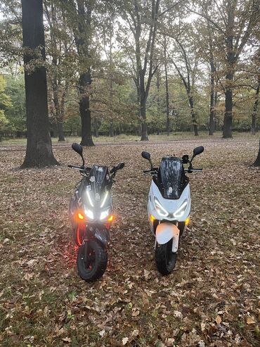 скутер элекро: Продаю скутер макси 150 куб на ходу, пробег 10к, по вложению пластик и