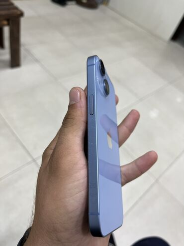 IPhone 14, 128 ГБ, Blue Titanium, Беспроводная зарядка, Face ID