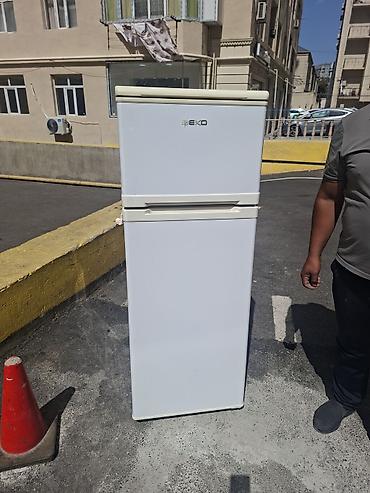 soyuducu ikinci əl: İşlənmiş 2 qapılı Beko Soyuducu Satılır, rəng - Ağ — 1
