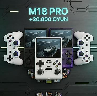 Yumşaq oyuncaqlar: 🎮Yeni Oyun Konsulu ( M18 Pro) 👍Tam arginal ✔️Donma Ve Qizma Qeti Yoxdu — 3
