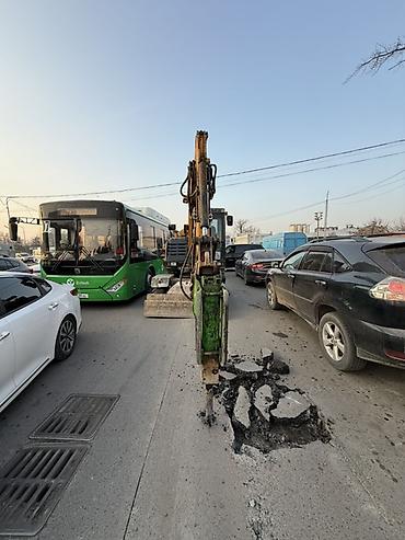 Асфальтирование: Услуга: землеройные и дорожные работы экскаватором-погрузчиком Hyundai — 2