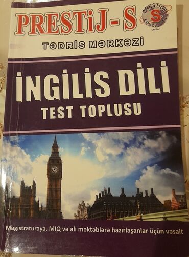 ingilis dili yeni test toplusu: Prestij-S
Tədris mərkəzi
Ingilis dili 
Test toplusu 
Təzədir!