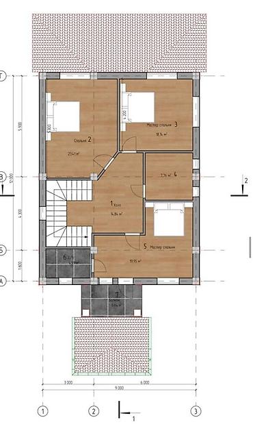 Продажа домов: Дом, 350 м², 6 комнат, Агентство недвижимости, ПСО (под самоотделку) — 22