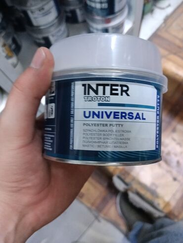 ящик для инструмента: Универсальная полиэфирная шпатлевка Inter Troton. Продукт предназначен