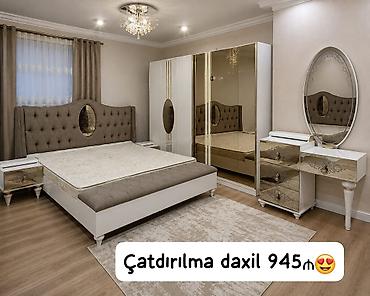 belarus mebel bakida: İkinəfərlik çarpayı, Dolab, 2 tumba, Termo, İşlənmiş — 1