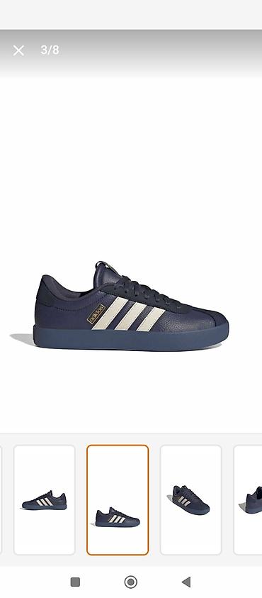 adıdas: Adidas, orijinal, deri ayaqqabi, yeni, etiketli, öz qutusunda.42.5 — 3