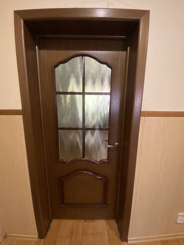 Межкомнатные двери: Декоративная дверь, МДФ, Распашная, Б/у, 210 *80, Самовывоз